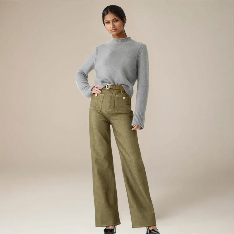 Muse & Valeur | Classic Wide-Leg Jean for Women in Denim