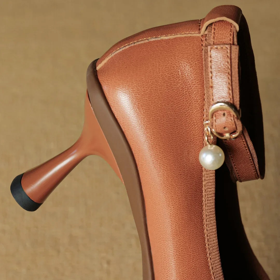 Muse & Valeur | Genuine Leather Heels for Women