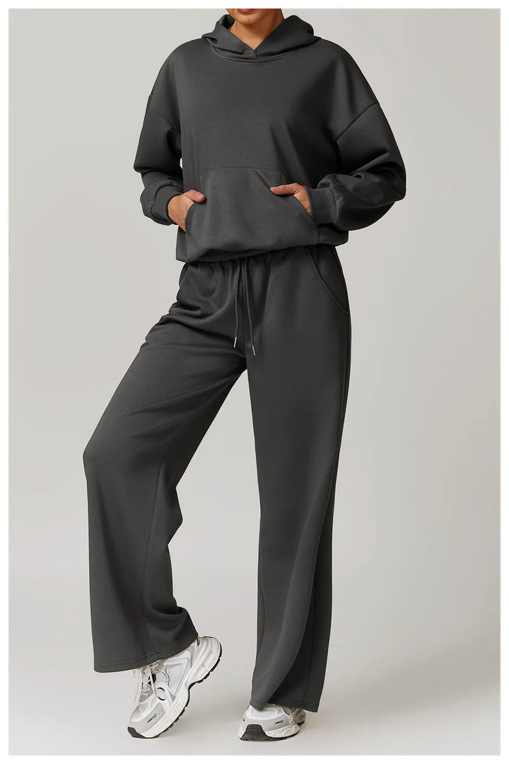 Muse & Valeur | High Rise Pant for Women in Black
