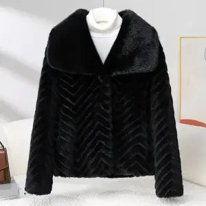 Muse and Valeur | Faux Mink Jacket