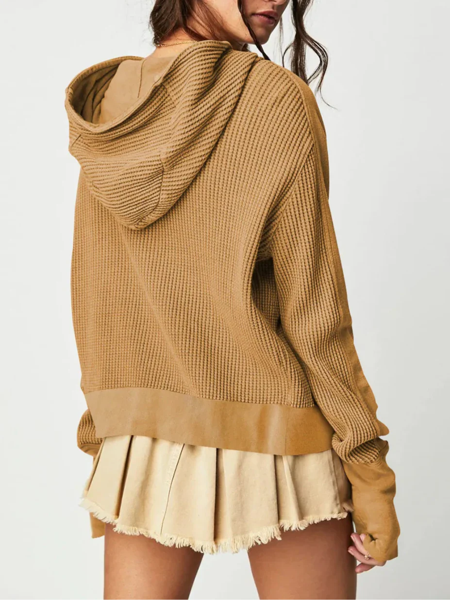 Muse and Valeur | Waffle Hoodie