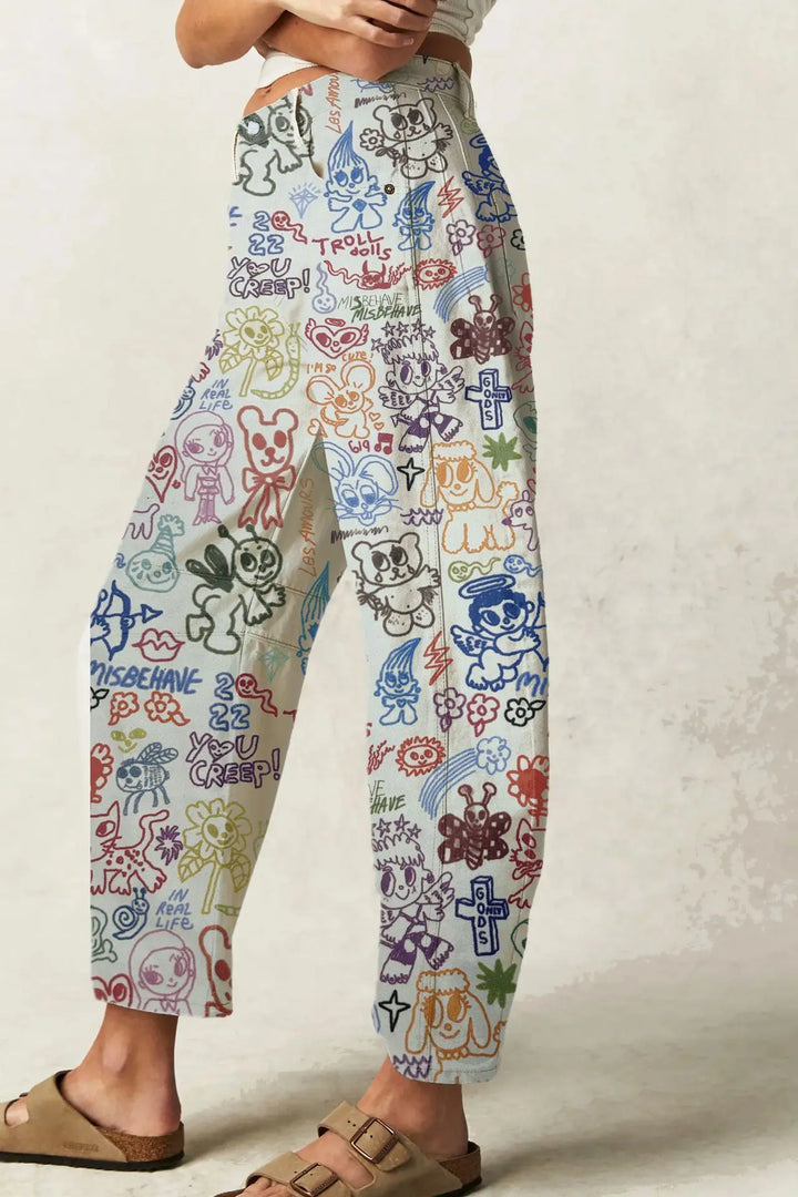 Muse & Valeur | Cotton Tapestry Jean for Women