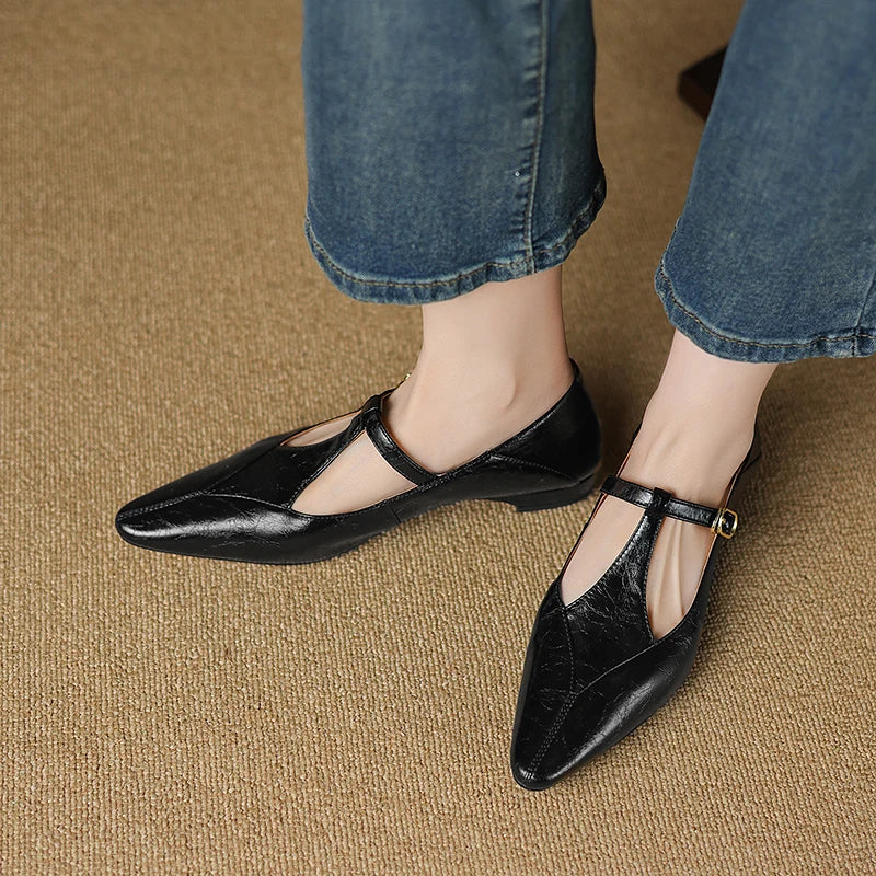 Muse & Valeur | Genuine Leather Flats for Women