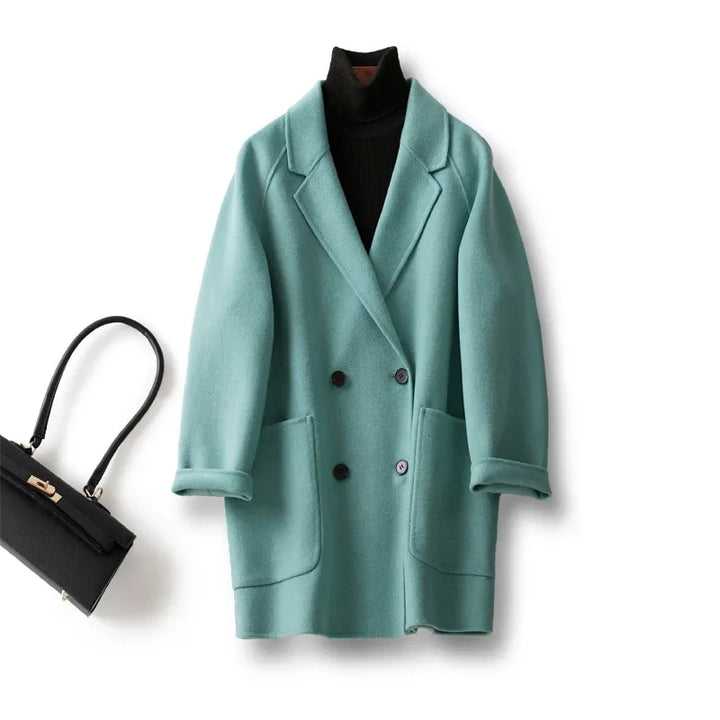 Muse and Valeur | Wool Herringbone Coat