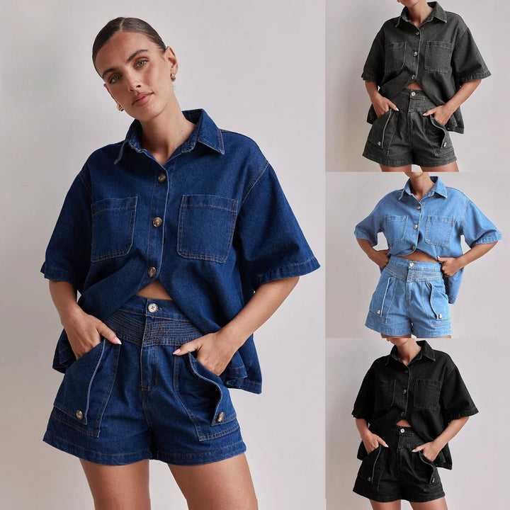 Muse and Valeur | Denim Set - 100% Cotton