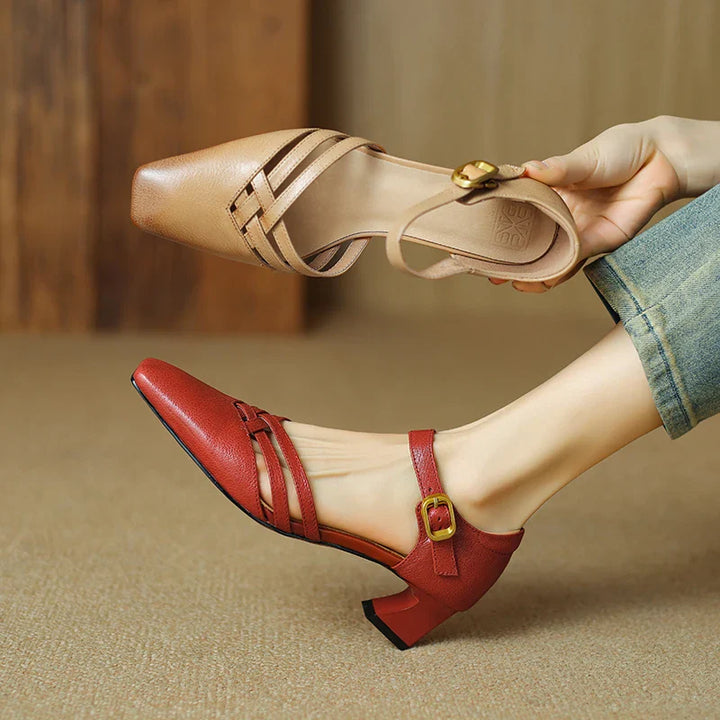 Muse & Valeur | Genuine Leather Heels for Women