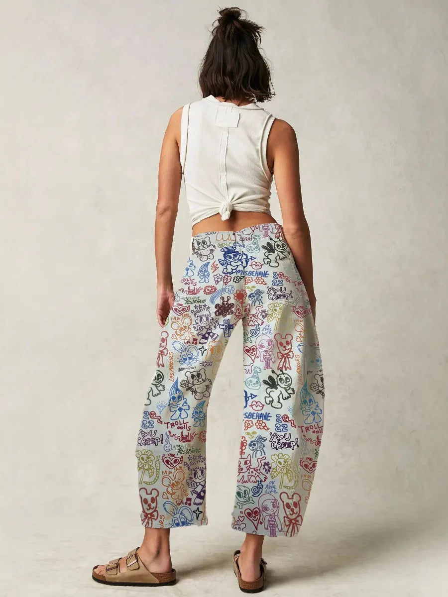 Muse & Valeur | Cotton Tapestry Jean for Women
