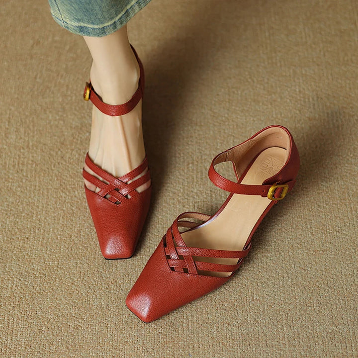 Muse & Valeur | Genuine Leather Heels for Women