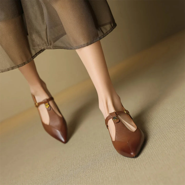 Muse & Valeur | Genuine Leather Heels for Women