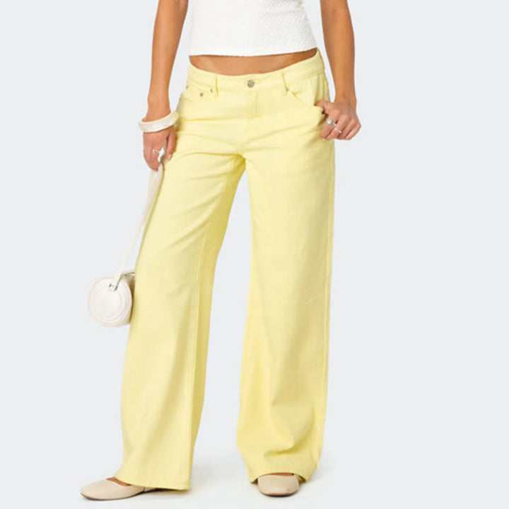 Muse & Valeur | Straight Jeans for Women in Denim Blue