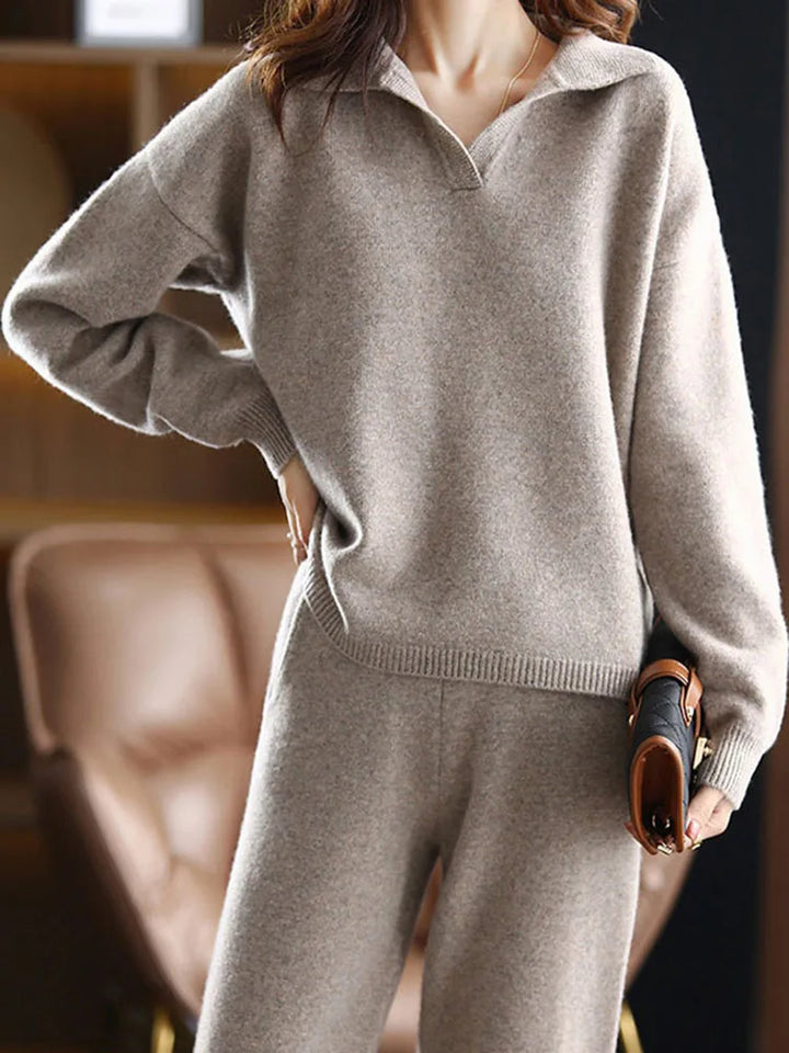 Muse and Valeur | Polo Knit Set