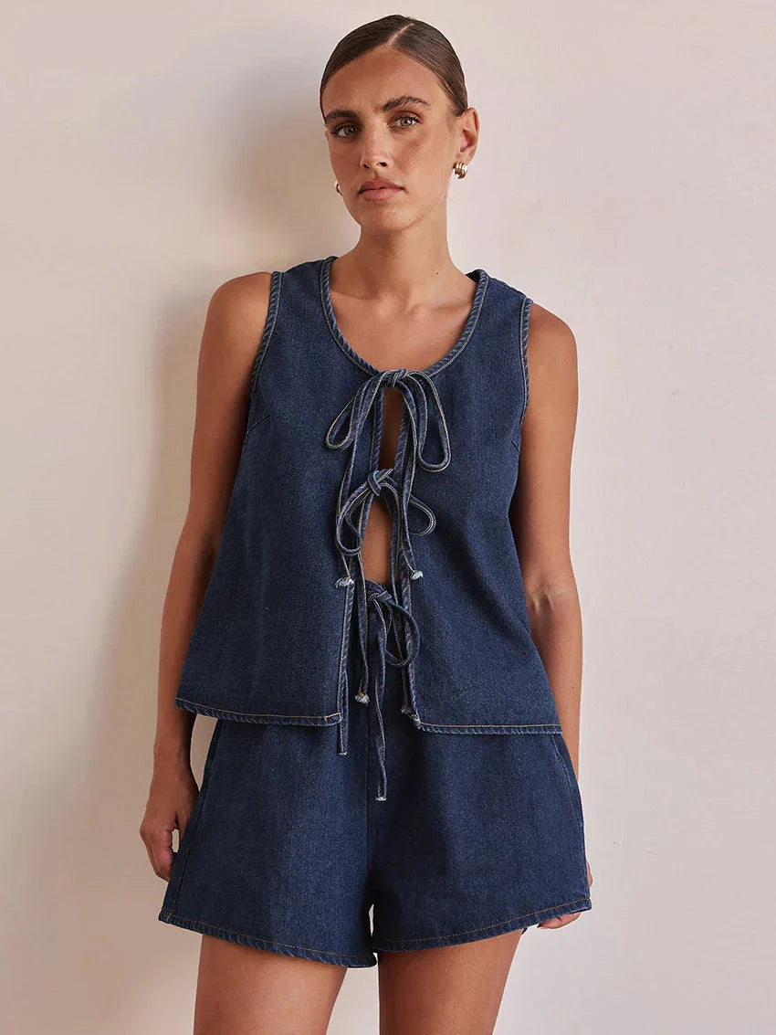 Muse and Valeur | Denim Ensemble