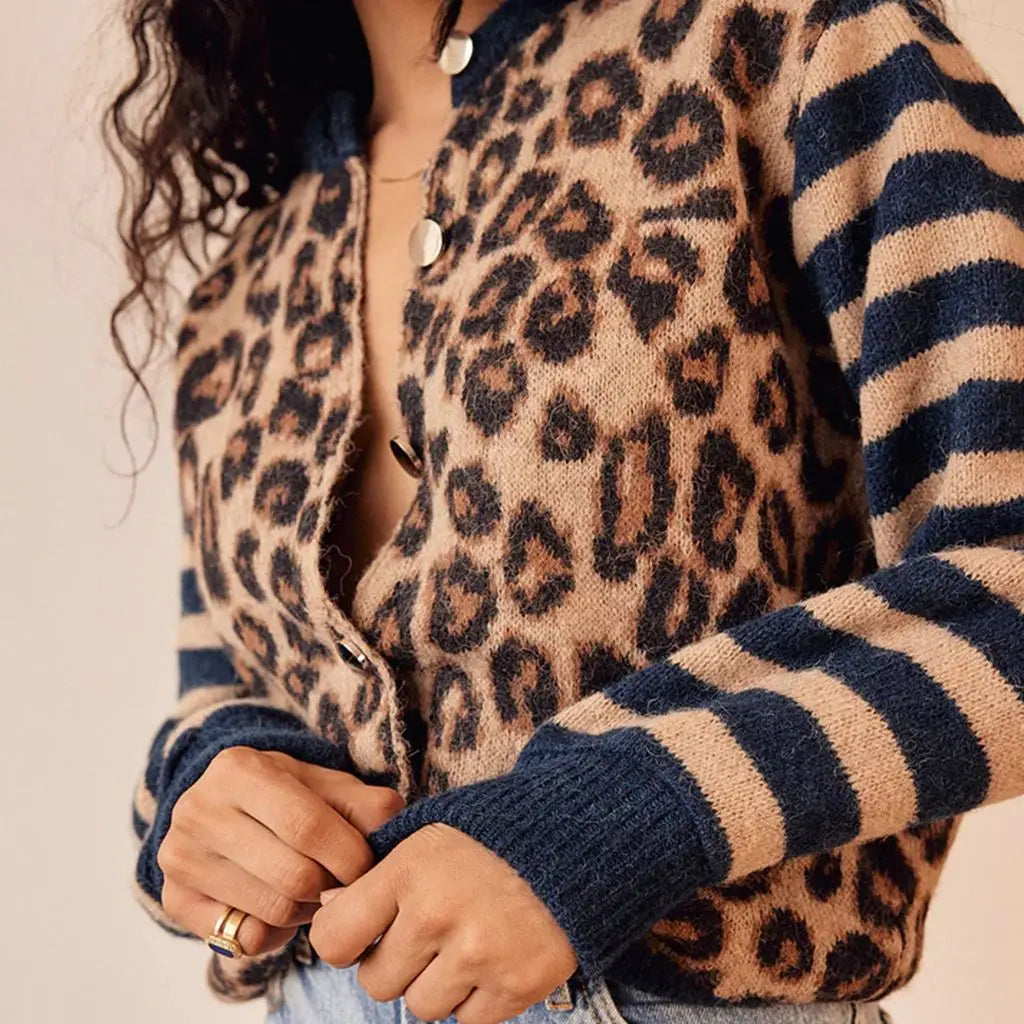 Muse and Valeur | Top - Leopard Striped