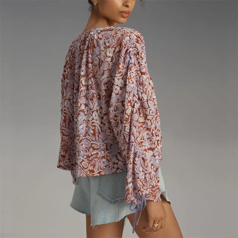 Muse and Valeur | Floral Blouse