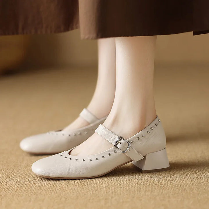 Muse & Valeur | Genuine Leather Heels for Women