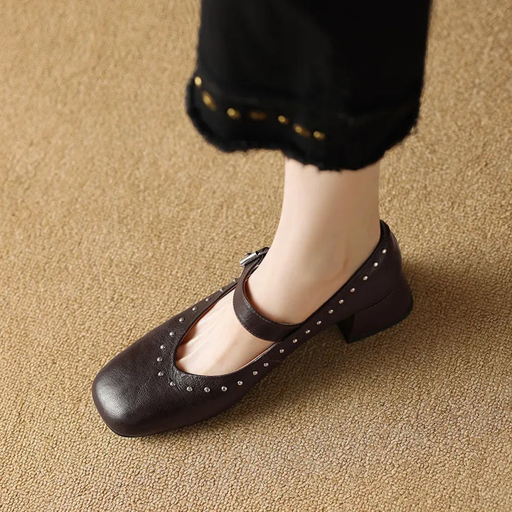 Muse & Valeur | Genuine Leather Heels for Women