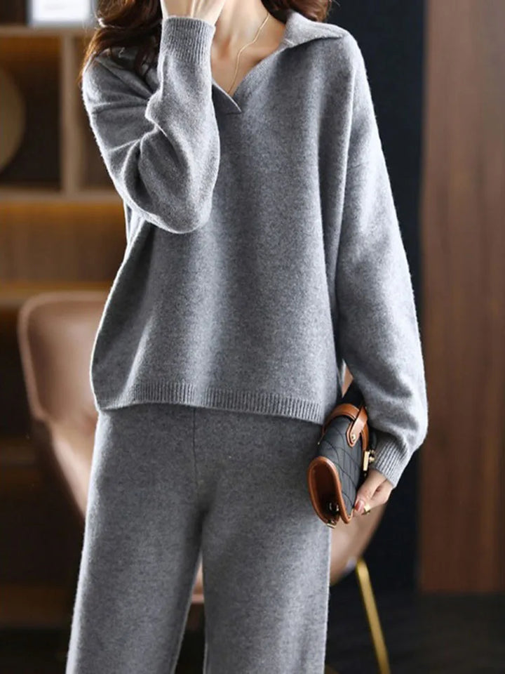 Muse and Valeur | Polo Knit Set