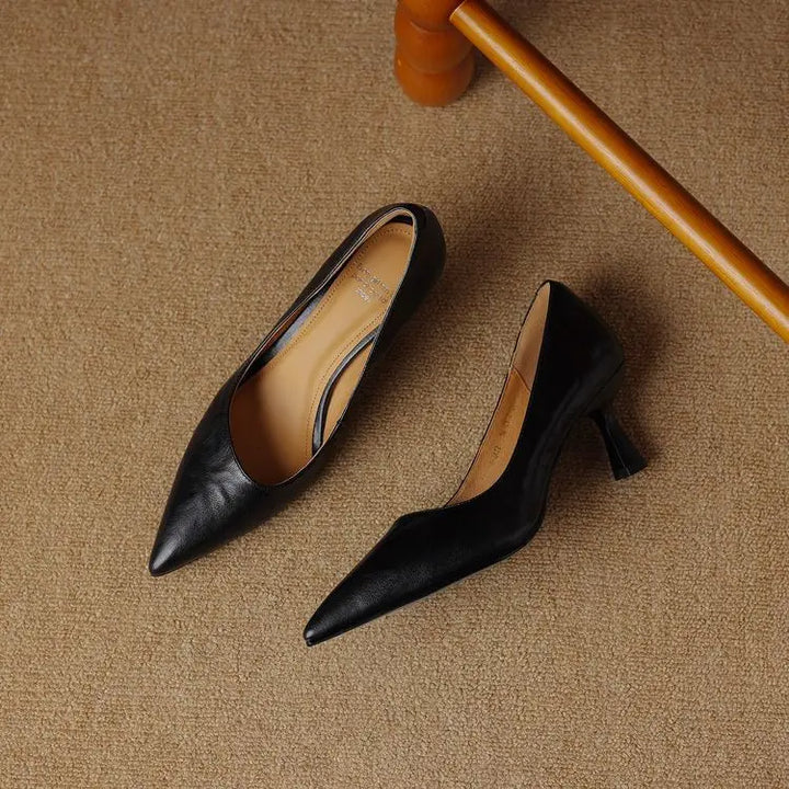 Muse & Valeur | Genuine Leather Heels for Women
