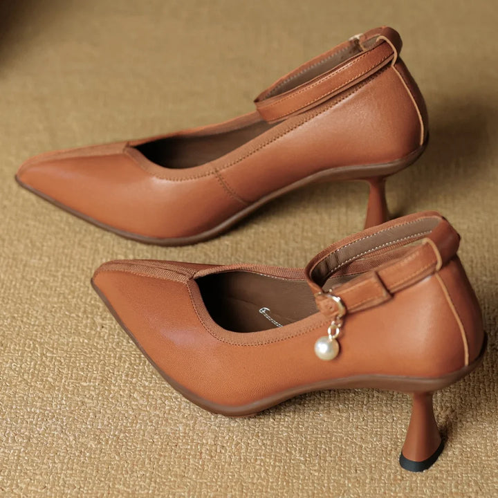 Muse & Valeur | Genuine Leather Heels for Women