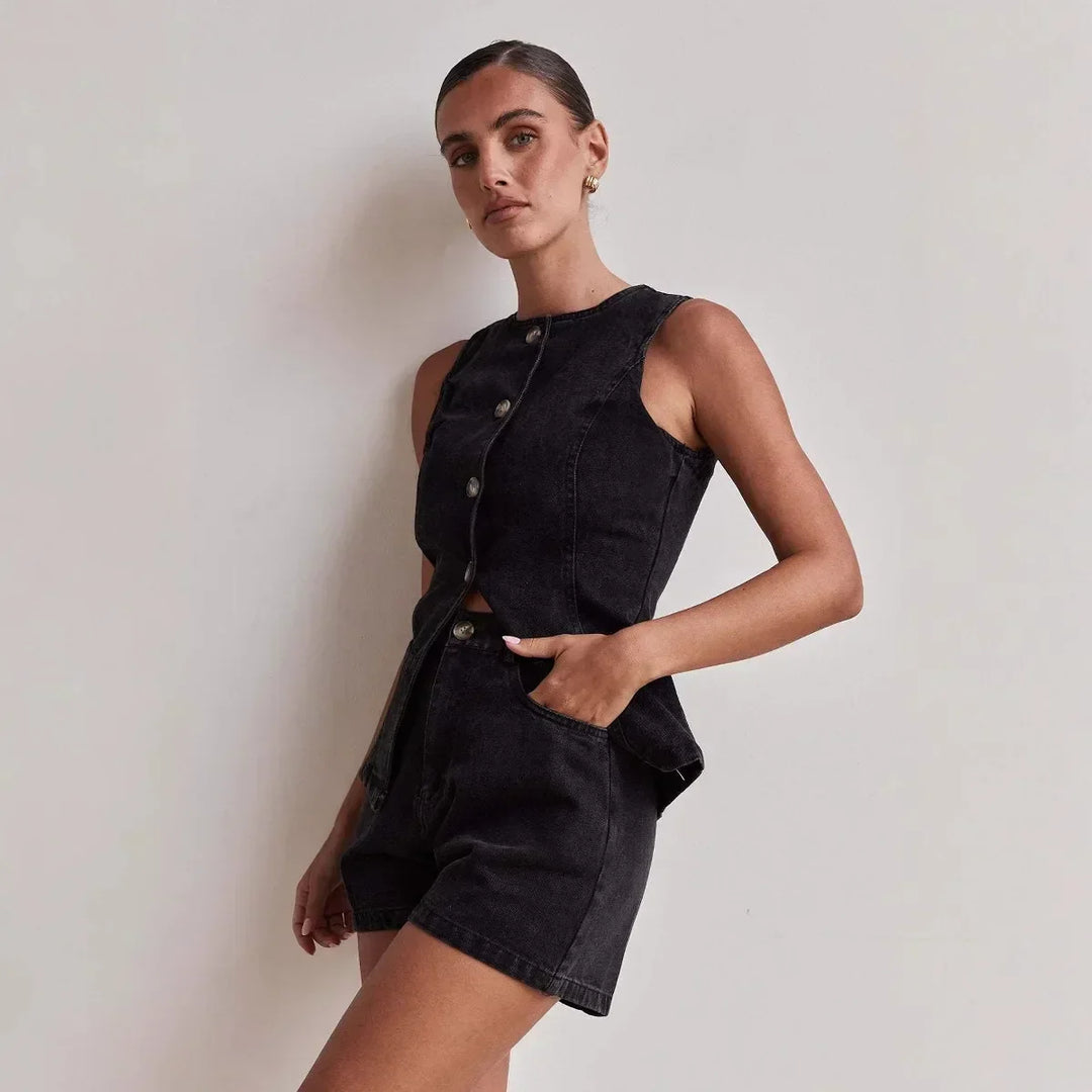 Muse and Valeur | Denim Set - 100% Cotton