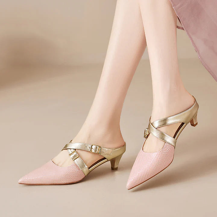 Muse & Valeur | Genuine Leather Mules for Women