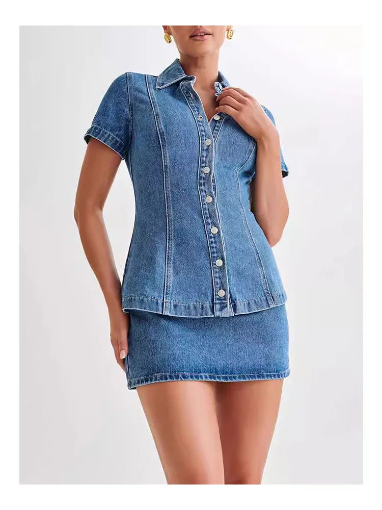 Muse and Valeur | Denim Set