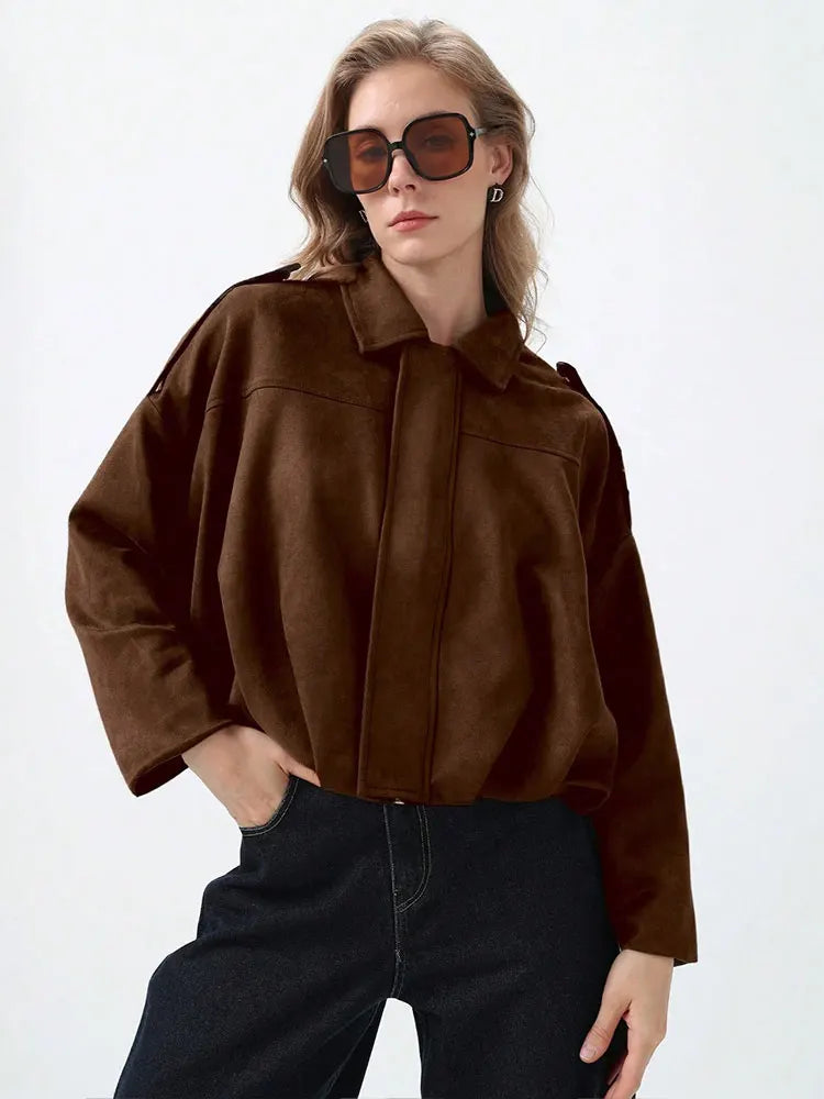 Muse and Valeur | Women's Suede Bomber