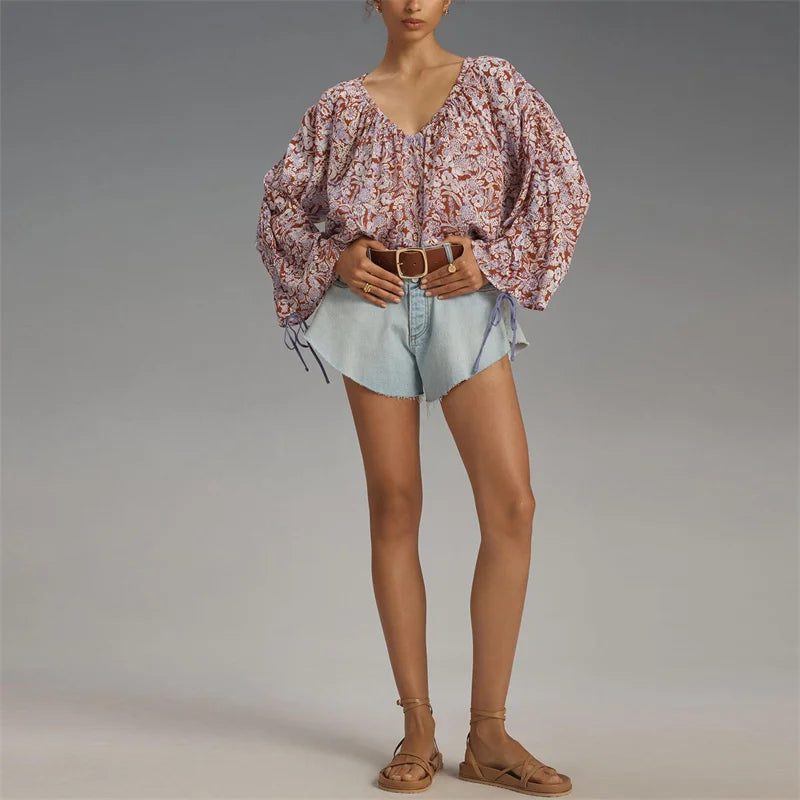Muse and Valeur | Floral Blouse