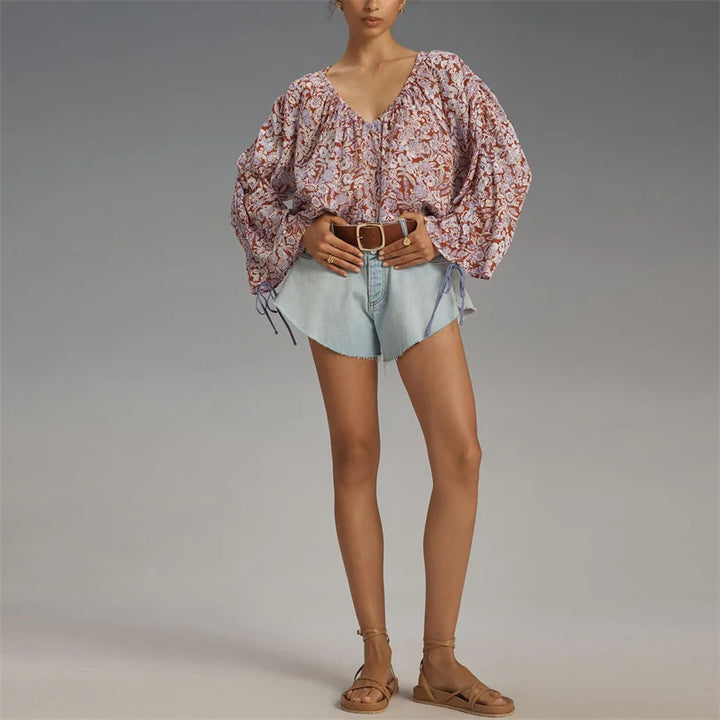 Muse and Valeur | Floral Blouse