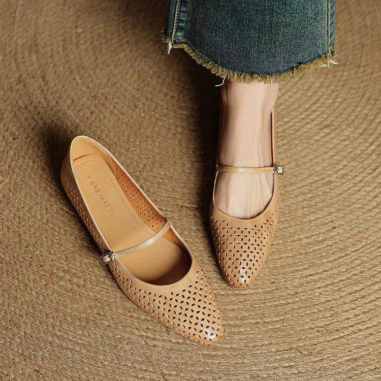 Muse & Valeur | Genuine Leather Flats for Women