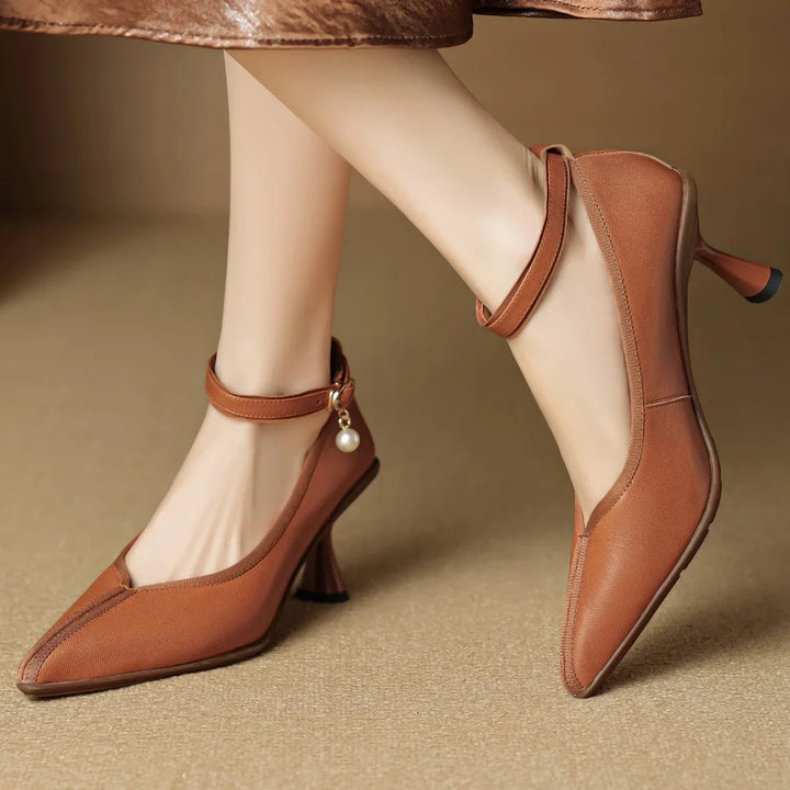 Muse & Valeur | Genuine Leather Heels for Women
