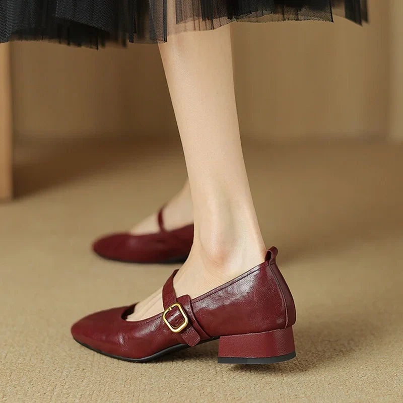 Muse & Valeur | Genuine Leather Pumps for Women