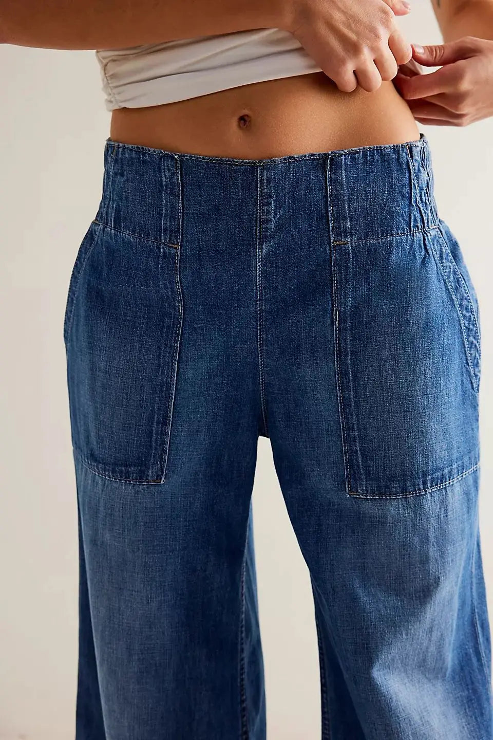 Muse & Valeur | Wide-Leg Denim Jeans for Women