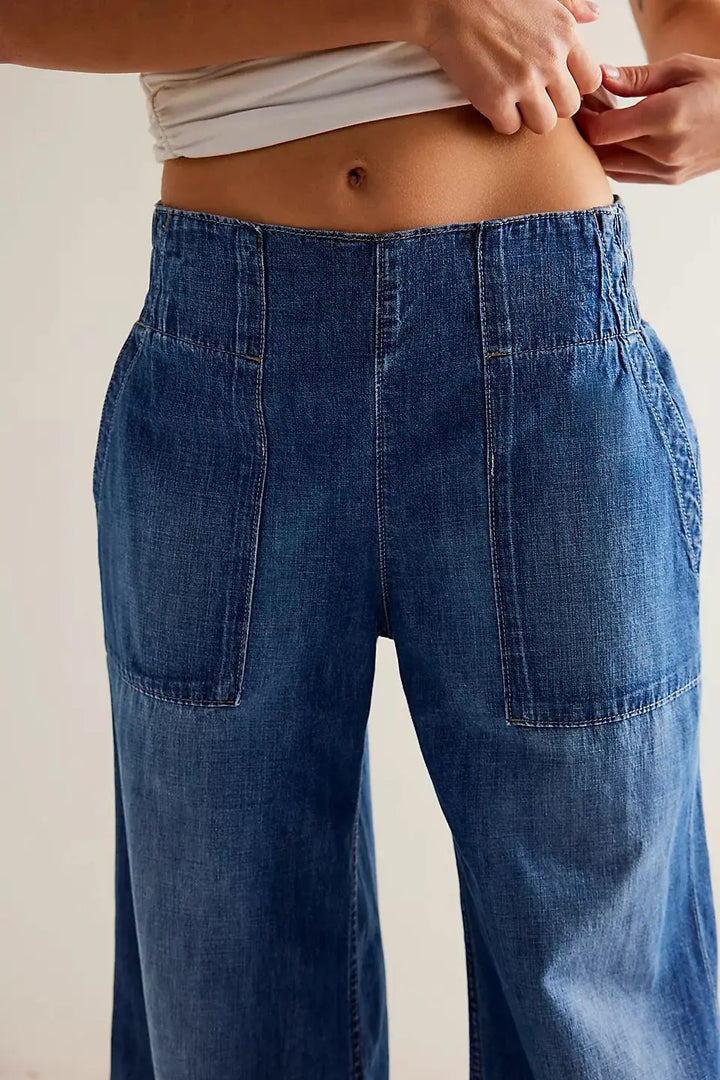 Muse & Valeur | Wide-Leg Denim Jeans for Women