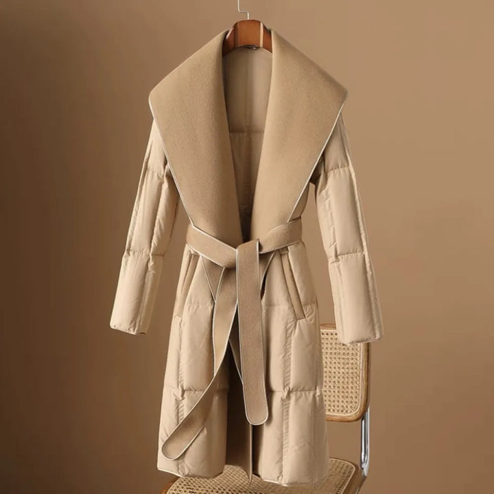 Muse and Valeur | Wool-Collar Down Coat