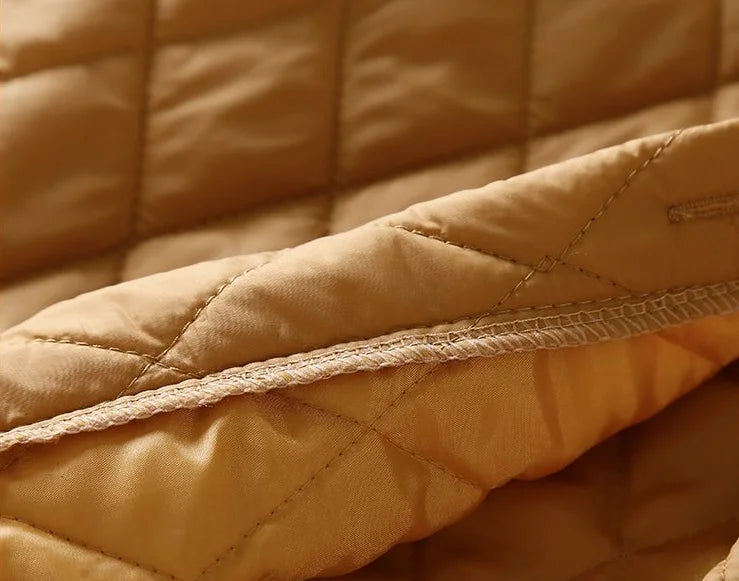 Muse and Valeur | Quilted Long Coat