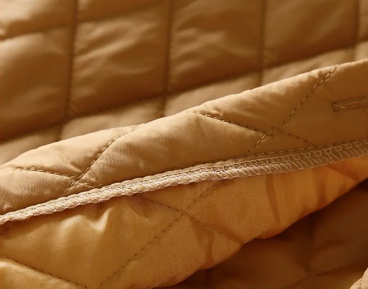 Muse and Valeur | Quilted Long Coat