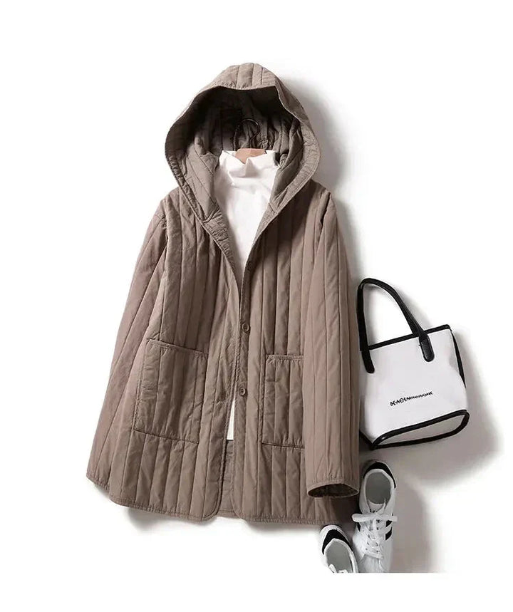 Muse and Valeur | Quilted Hooded Coat