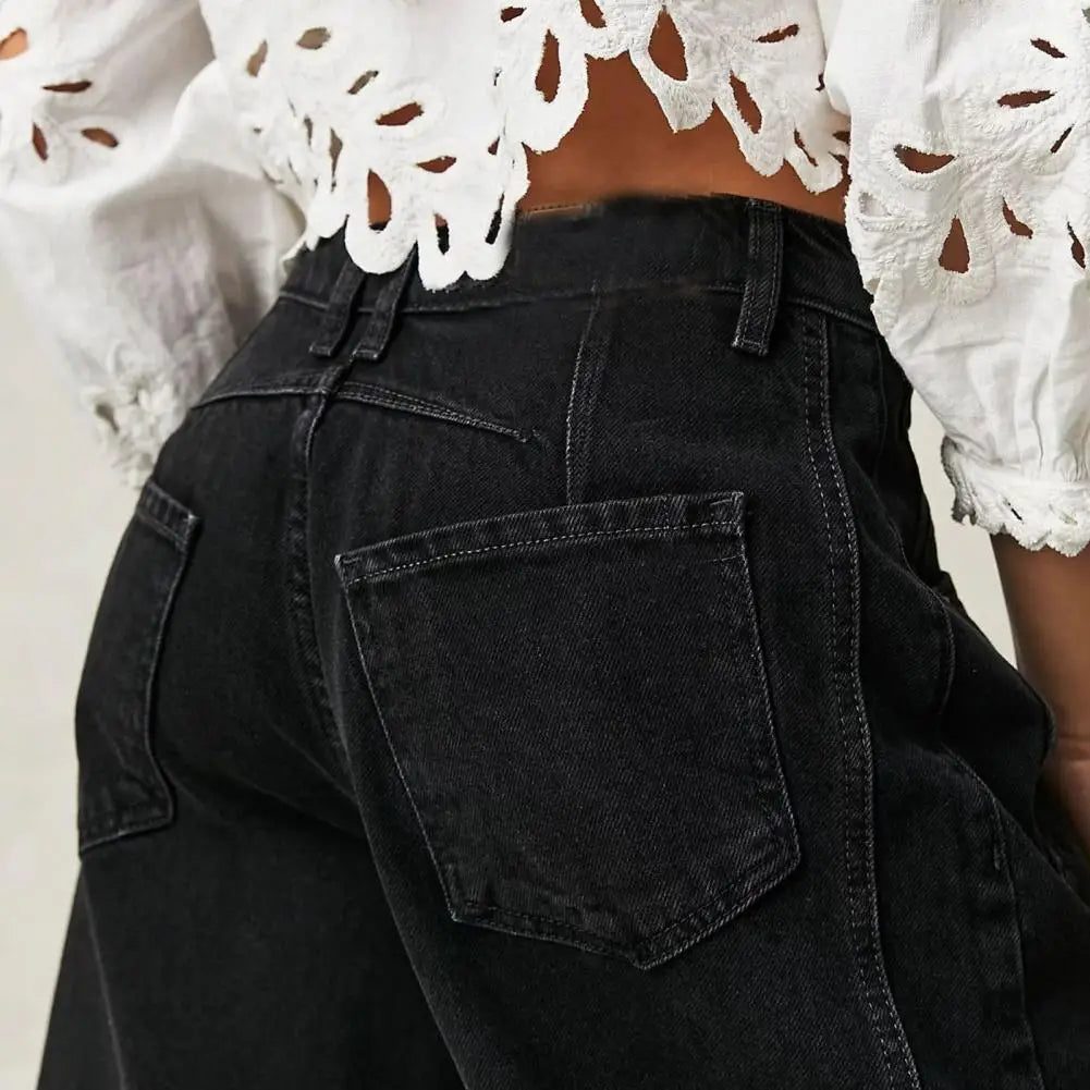 Muse & Valeur | Barrel-Leg Denim Jeans for Women