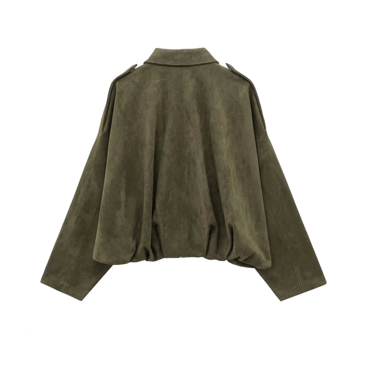 Muse and Valeur | Women's Suede Bomber