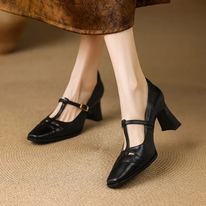Muse & Valeur | Genuine Leather Heels for Women