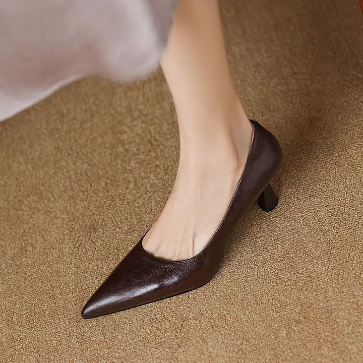 Muse & Valeur | Genuine Leather Heels for Women
