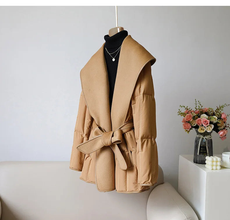 Muse and Valeur | Belted Down Jacket