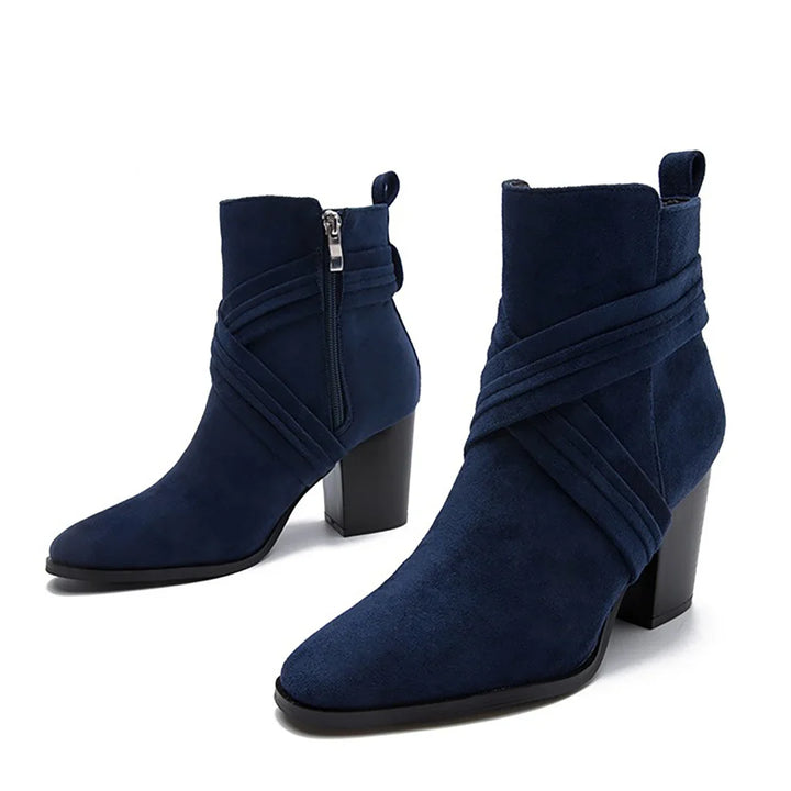 Muse & Valeur | Ankle Boots for Women in Black Leather