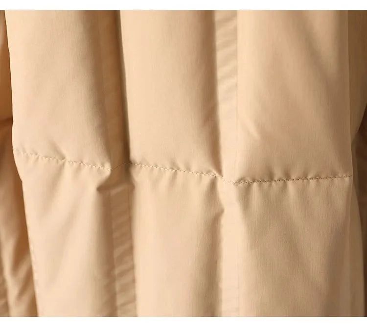Muse and Valeur | Wool-Collar Down Coat