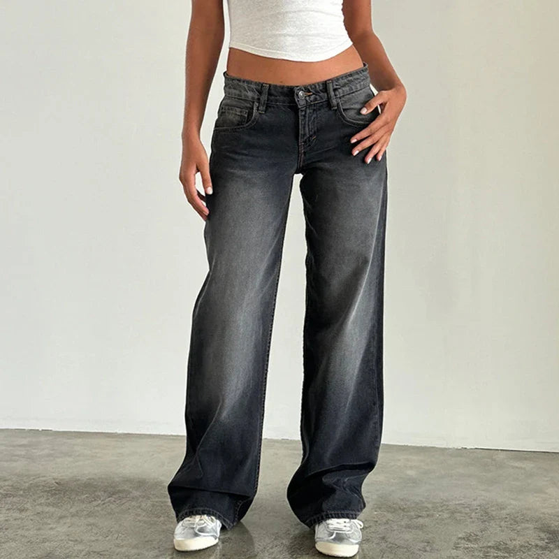 Muse & Valeur | Low-Waist Denim Jeans for Women
