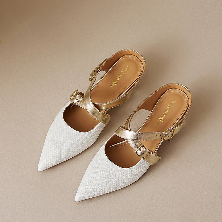 Muse & Valeur | Genuine Leather Mules for Women