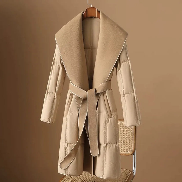 Muse and Valeur | Wool-Collar Down Coat