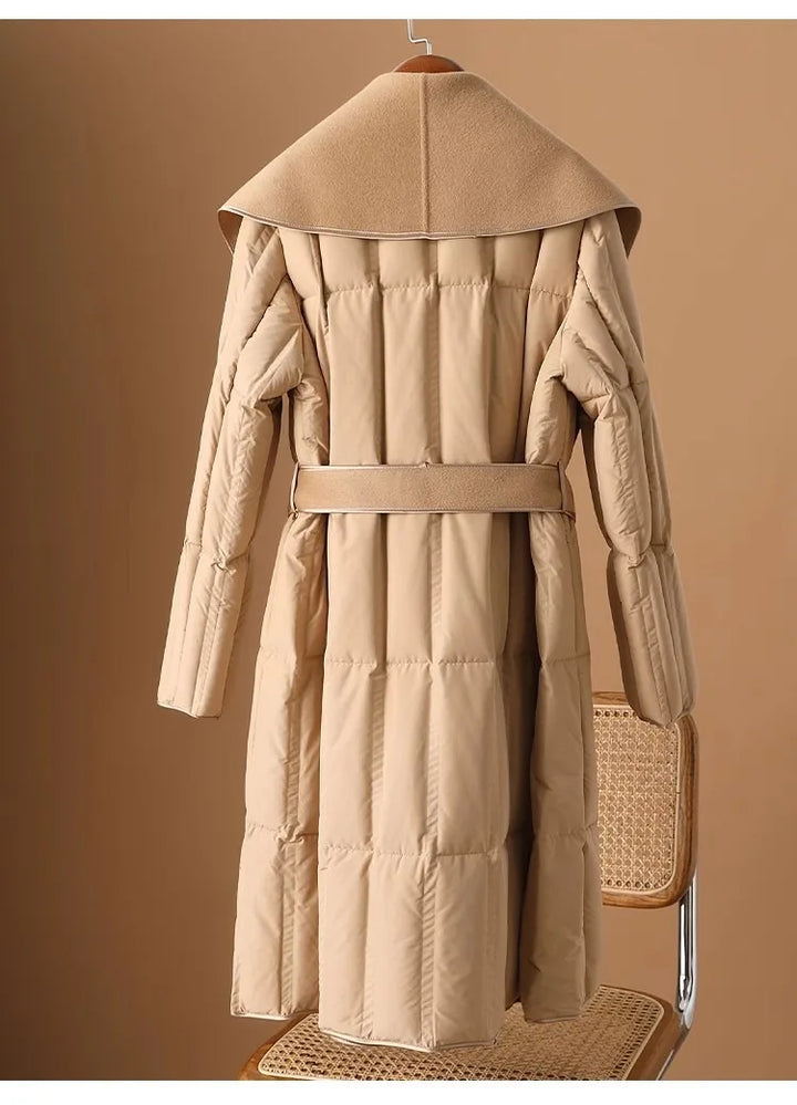 Muse and Valeur | Wool-Collar Down Coat