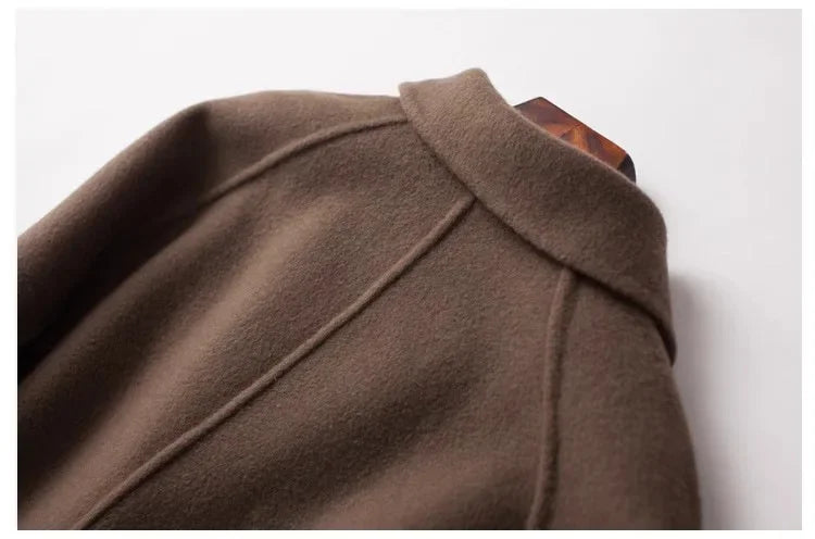 Muse and Valeur | Wool Herringbone Coat